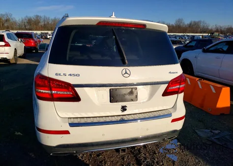 2017 Mercedes-Benz Gls 450 4Matic из США, поврежденный, VIN 4JGDF6EE3HA875405